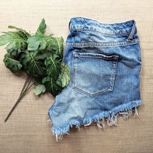 Mossimo High Rise Jean Shorts